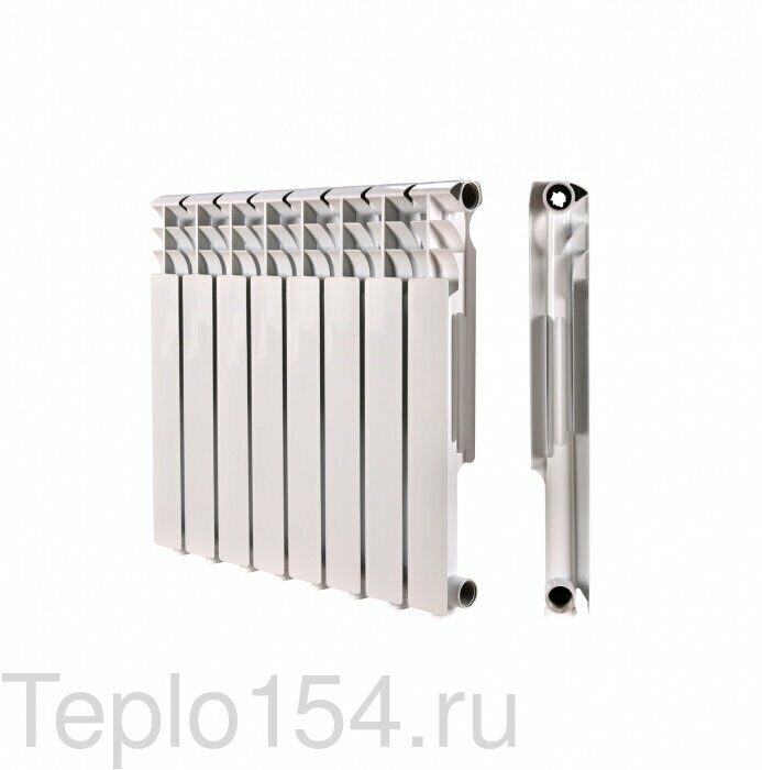 Радиатор алюминиевый S9-AL-80-500 (8 секций)