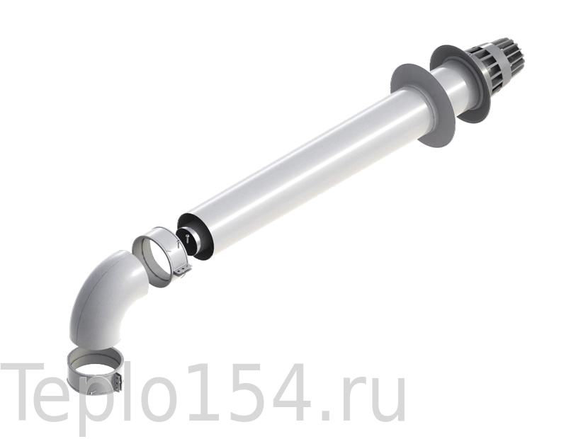 Комплект коаксиального дымохода