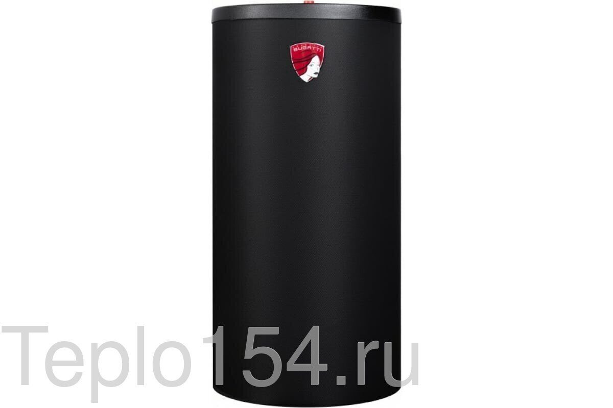 Бойлер косвенного нагрева INOX 800 Federica Bugatti черн (объем 110л, произ.820л/ч при 45*С,анод)