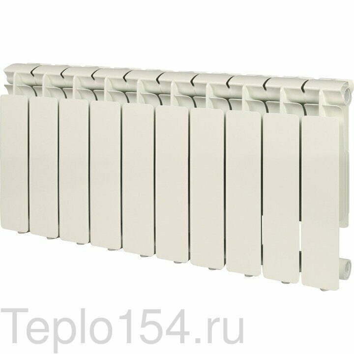 Радиатор STOUT Bravo 350 8 секций RAL9010