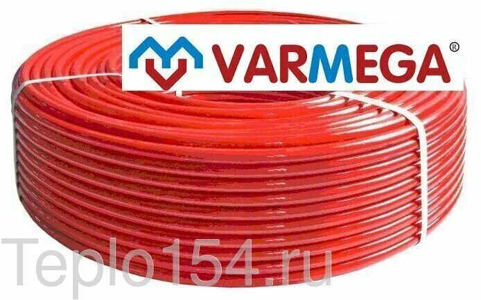 Труба Varmega PE-RT тип 2 16*2.0 mm красная, (бухта 200м)